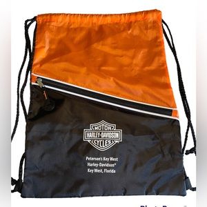 NWOT Harley-Davidson Lightweight Drawstring Backpack